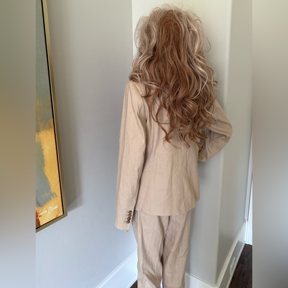 NWT Never Worn Suit by Ann Taylor — Beige Tan Stylish Look! - Picture 13 of 16